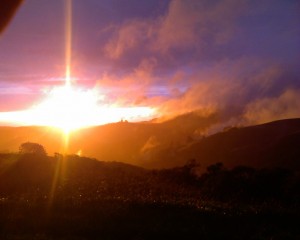 Skyline Drive Sunset